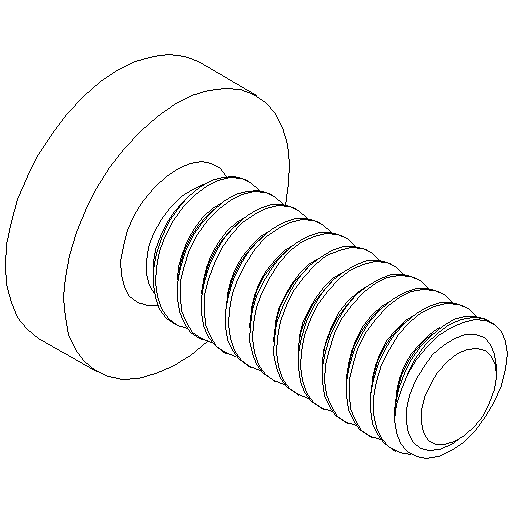 M4x10 Schraube mit Kreuzschlitz (SP4)