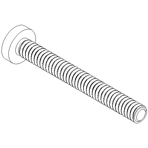 M4x35 Schraube mit Kreuzschlitz (SP42)
