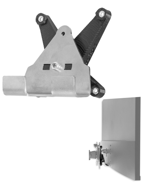 VESA Adapter kompatibel mit HP Monitor (Envy 27s) - 75x75mm