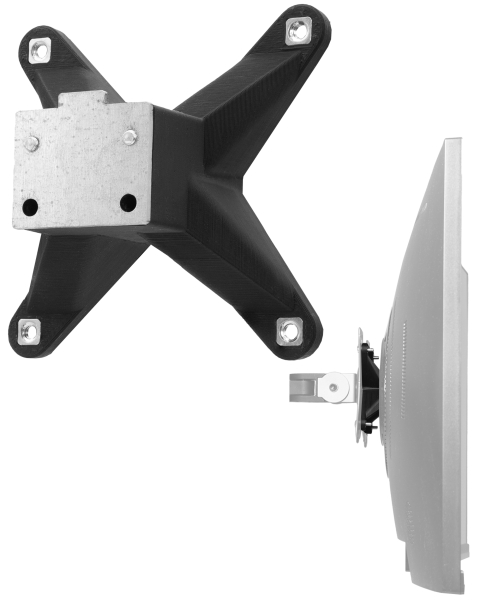 VESA Adapter kompatibel mit ODYS Monitor (Q27, Q27 Pro) - 75x75mm