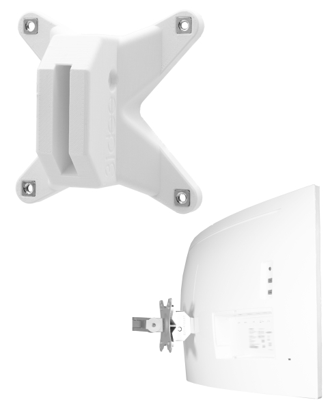 VESA Adapter kompatibel mit Samsung 34" Curved Monitor (CJ79 Serie) - 75x75mm