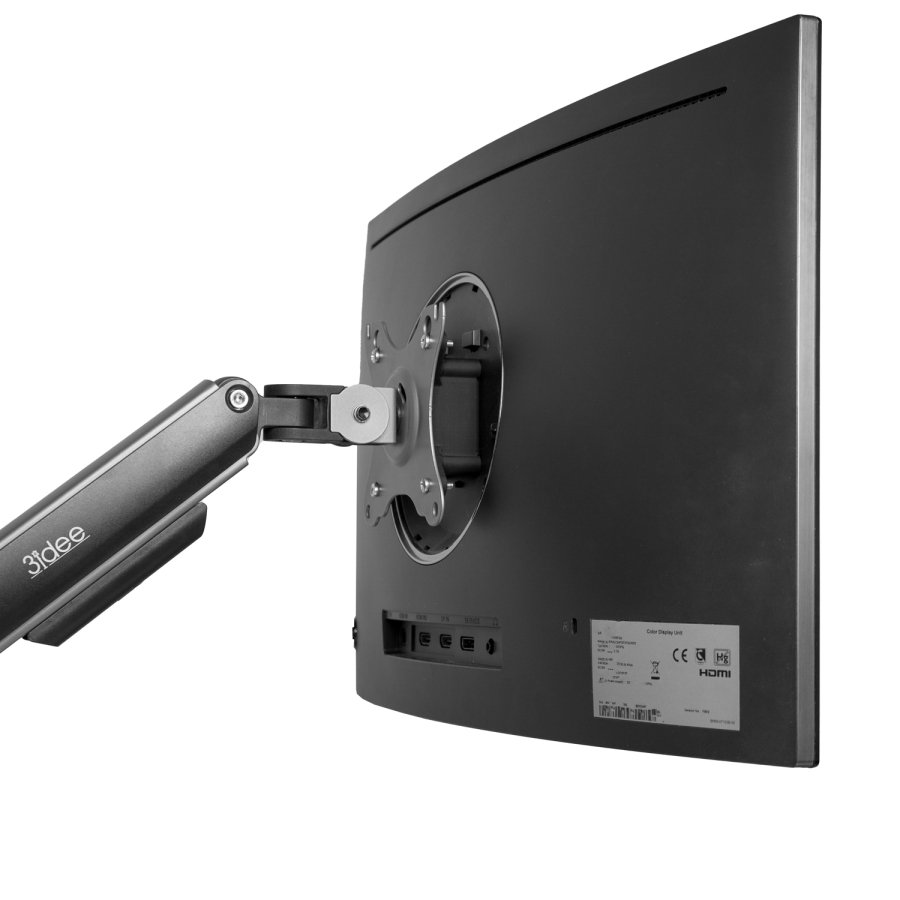 VESA Adapter kompatibel mit Samsung Curved Monitor (C24FG70, C24FG73, C27FG70, C27FG73, LC24FG70, LC27FG70) - 75x75mm
