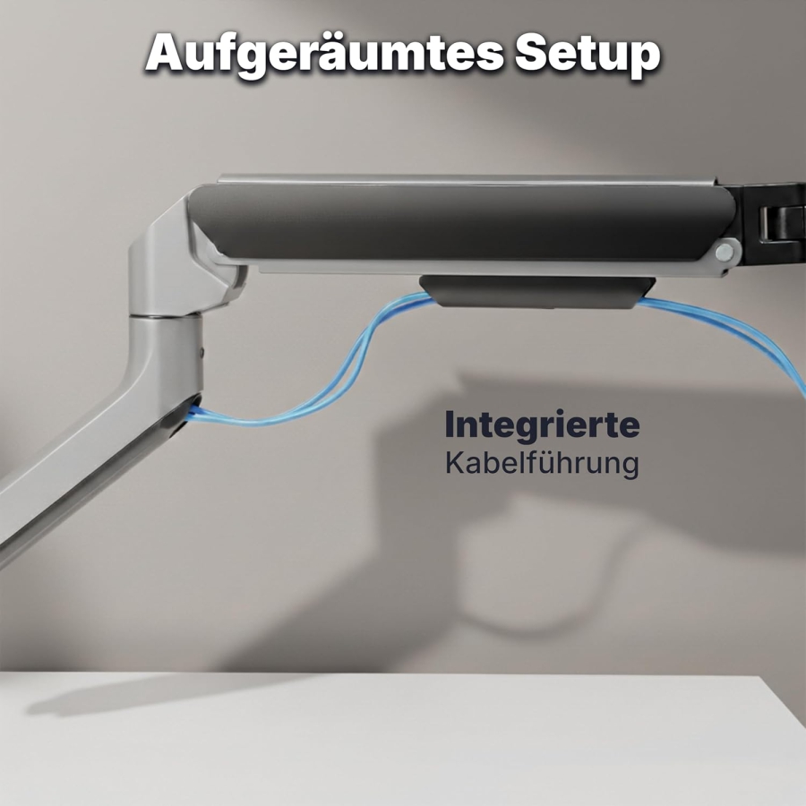 3IDEE Flexi-Lite Single Monitorarm für 13-32 Zoll Bildschirme (Max. 9 kg)