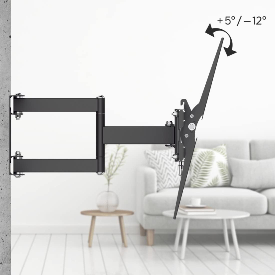 HAMA TV-Wandhalterung | 19-46 Zoll | vollbeweglich | schwenkbar & neigbar | bis 20 kg