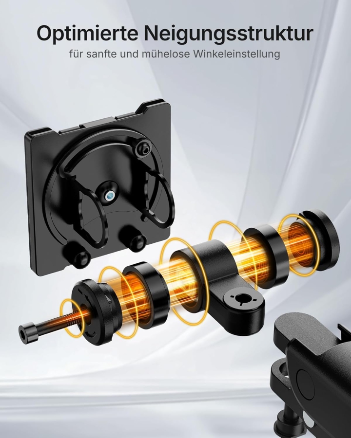 monTEK Monitor Halterung 1 Monitor für 17-57" Monitore, bis 27kg, extreme Traglast, für Gaming Monitore