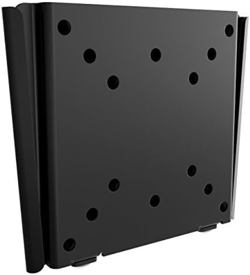 RICOO Monitorhalterung Wand F0311 für 13-34 Zoll – Fest & Slim (14mm Abstand), VESA 75/100, bis 30kg (Ultraflache Wandhalterung für PC-Monitore: Minimalistisches Design, maximale Stabilität und kinderleichte Montage.)