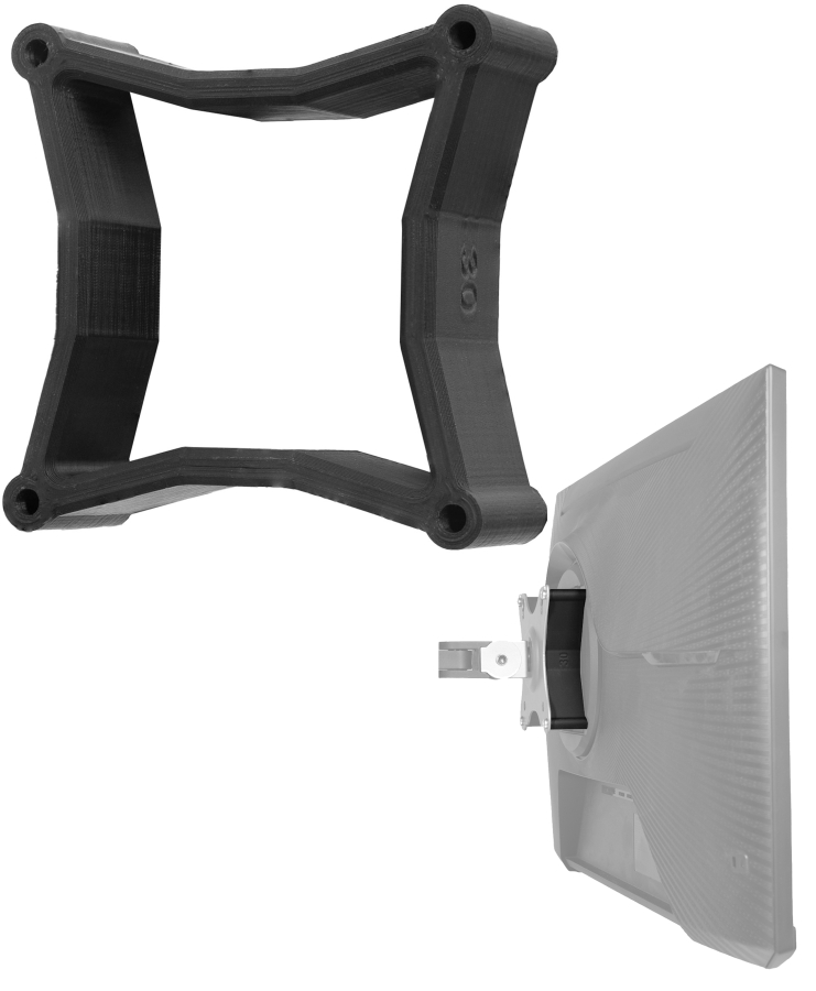VESA Abstandshalter 75x75 (Kompatibel mit dem Samsung Odyssey G5?)