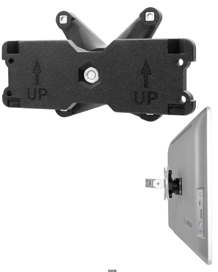 VESA Adapter kompatibel mit Acer Aspire Monitor (Z3-710, Z3-715) - 75x75mm