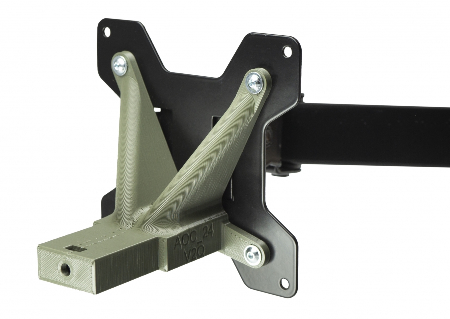 VESA Adapter kompatibel mit AOC Monitor (24V2Q, 27V2Q) - 75x75mm