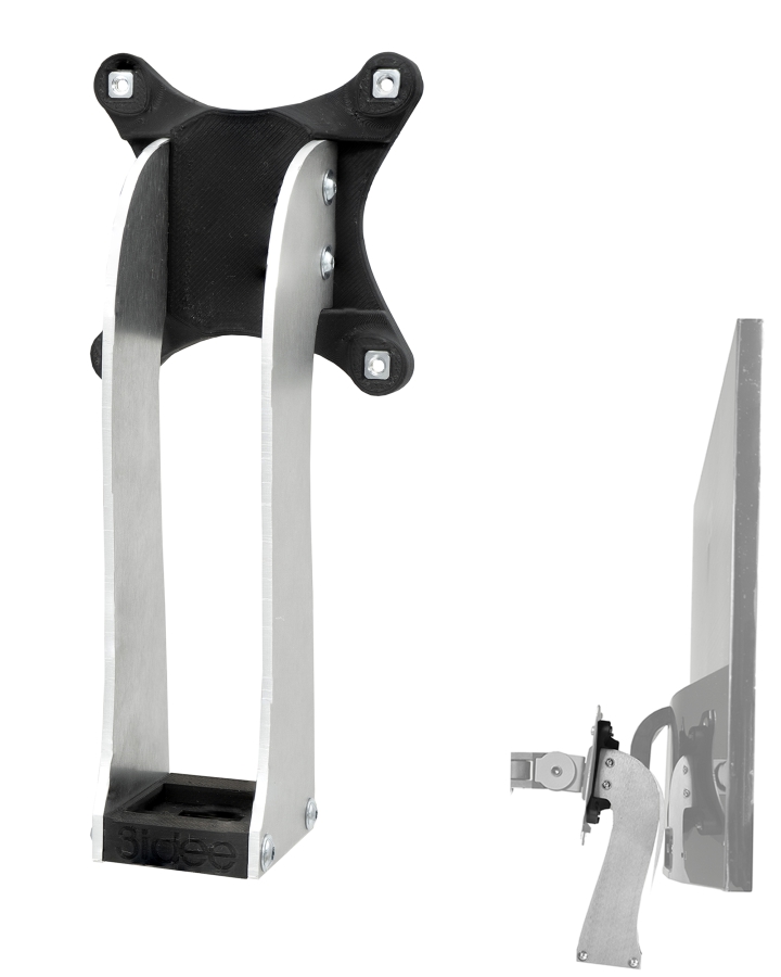 VESA Adapter kompatibel mit AOC Monitor (Q2879VWF, Q3279VWF, Q3279VWFD8, U2879VF) - 75x75mm