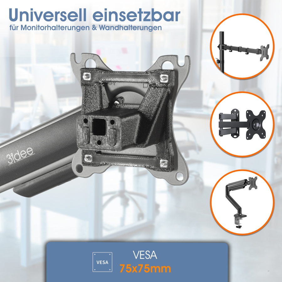VESA Adapter kompatibel mit BenQ Monitor (EW277HDR)