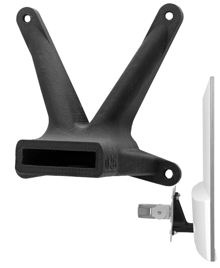 VESA Adapter kompatibel mit HP Monitor (22f, 24f, 27f, 22es, 22ea, 22er, 24es, 24ea, 24er, 27es, 27ea, 27er, U27) - 75x75mm