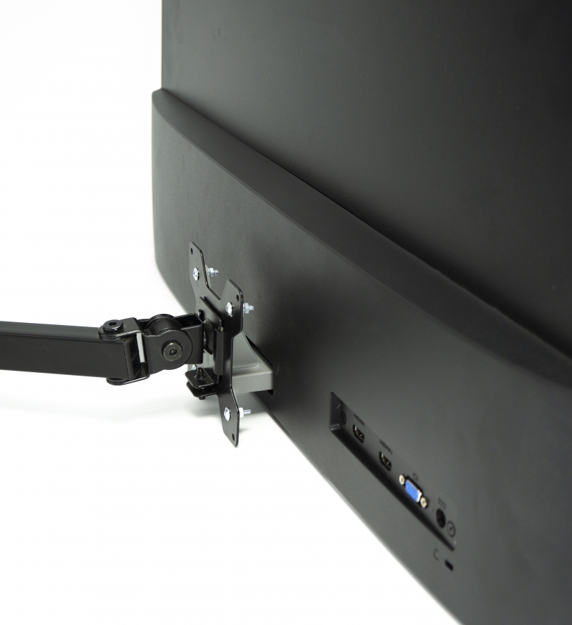 VESA Adapter kompatibel mit HP Monitor (32f)- 75x75mm