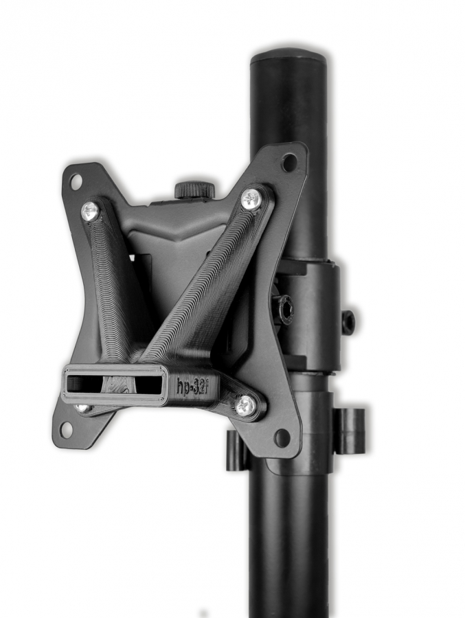 VESA Adapter kompatibel mit HP Monitor (32f)- 75x75mm
