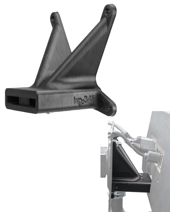 VESA Adapter kompatibel mit HP Monitor (34f Curved) - 75x75mm