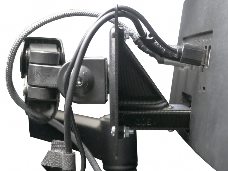 VESA Adapter kompatibel mit HP Monitor (34f Curved) - 75x75mm