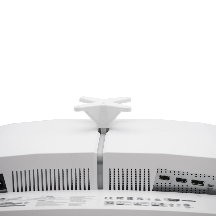 VESA Adapter kompatibel mit Philips Monitor (Evnia 34M2C8600/00) - 75x75mm