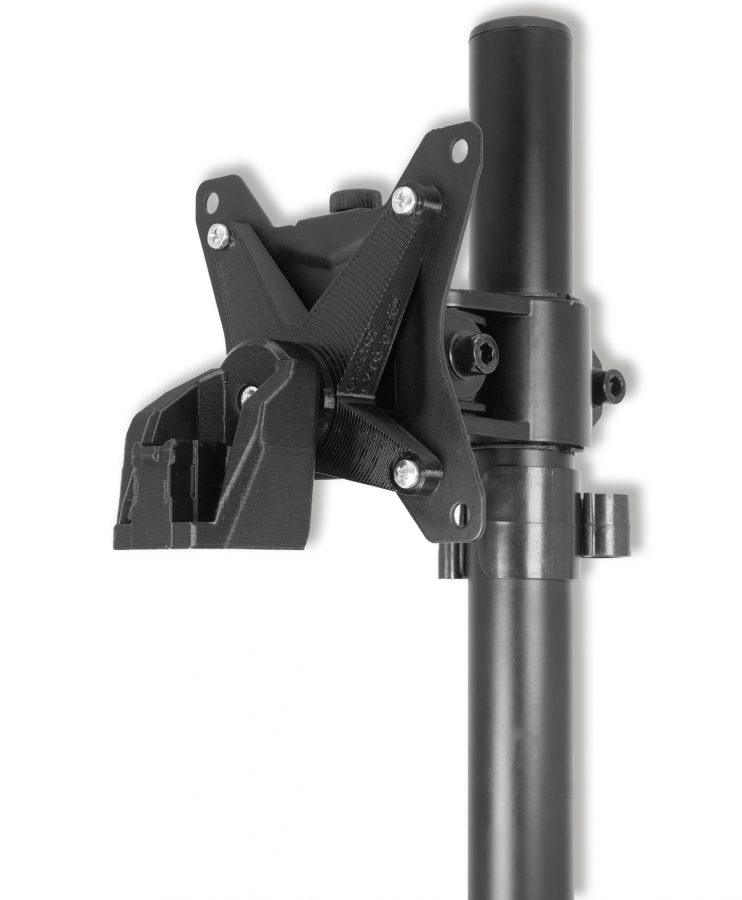 VESA Adapter kompatibel mit Samsung Monitor (S19C300B, S22D391H, S27D391H & weitere) - 75x75mm