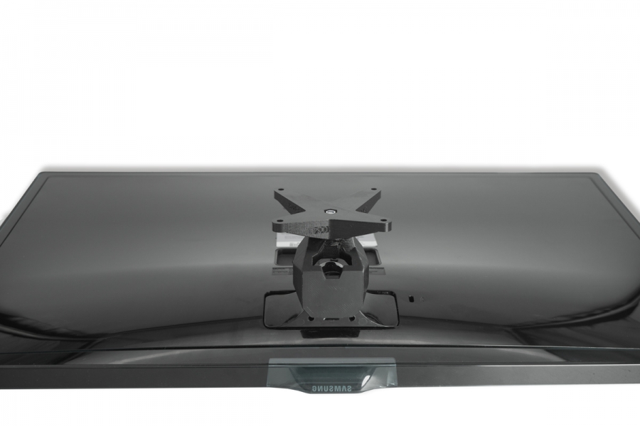 VESA Adapter kompatibel mit Samsung Monitor (S19C300B, S22D391H, S27D391H & weitere) - 75x75mm