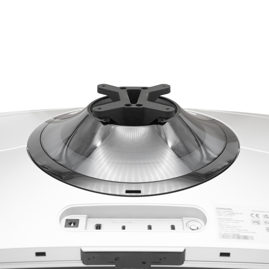 VESA Adapter kompatibel mit Samsung Odyssey OLED G8 Monitor (S34BG850SU) - 75x75mm