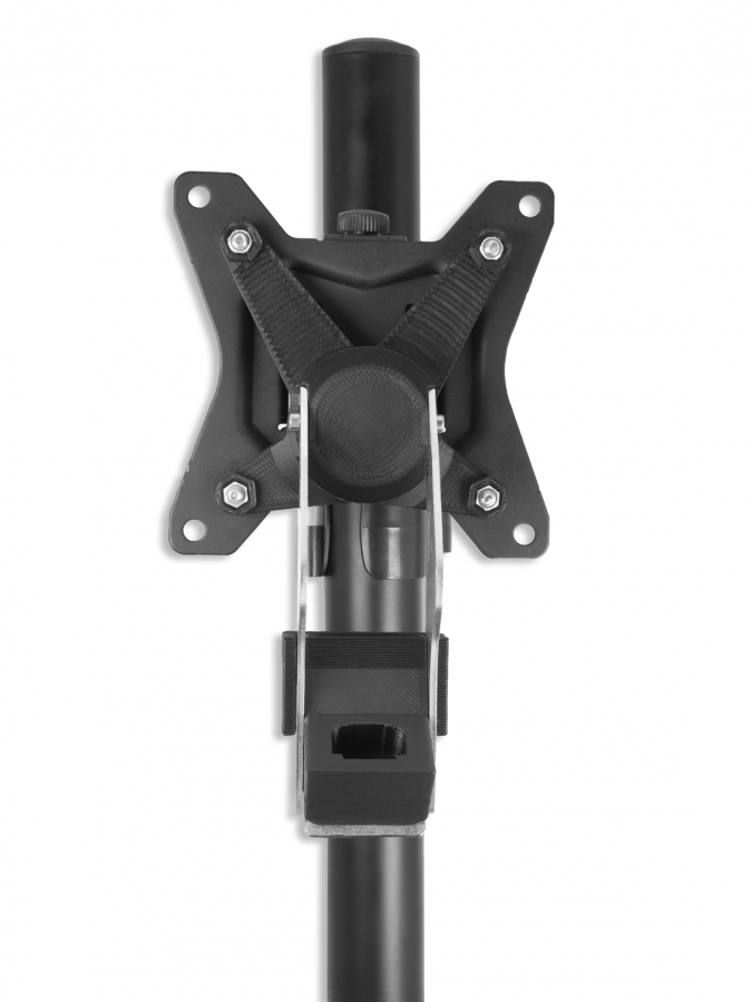 VESA Adapter kompatibel mit Viewsonic (VX2458) + Medion (AKOYA P52709) Monitor - 75x75mm