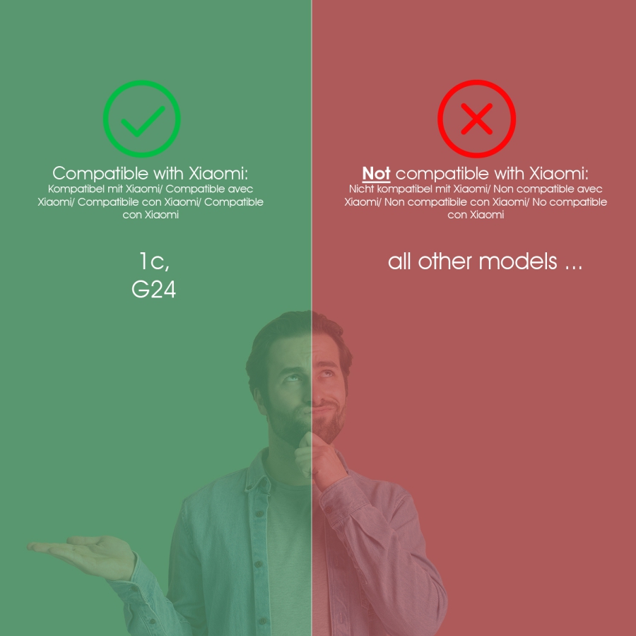 VESA Adapter kompatibel mit Xiaomi Mi 23.8" 1C Monitor