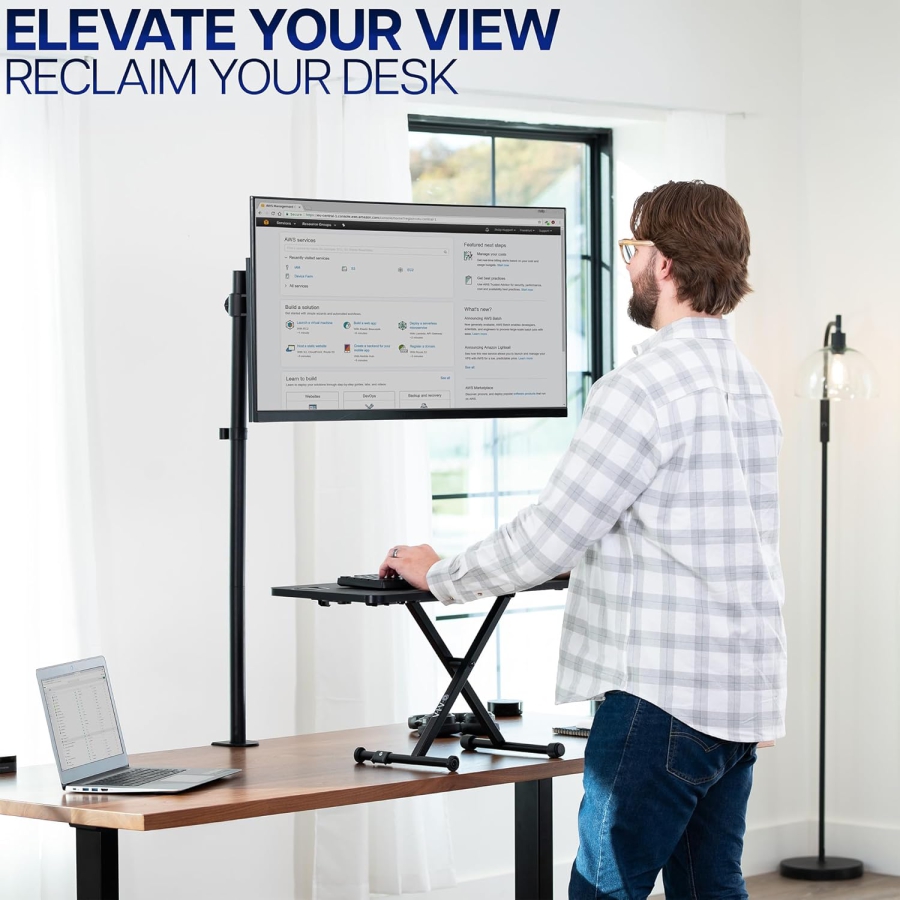VIVO Monitorarm 13–32" | 99 cm Stange