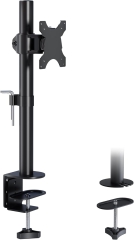 BONTEC Monitor Halterung, Tischhalterung Für 13-34 Zoll Bildschirme, Voll Beweglicher, Ergonomisches Design, Höhenverstellung, Für Gaming & Bürogebrauch, Unterstützt bis zu 10kg,VESA 75/100 Kompatibel
