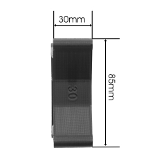 VESA Abstandshalter 75x75mm - 30mm Distanz - inkl. Schrauben - kompatibel mit vielen Monitoren (Odyssey G5 Adapter)