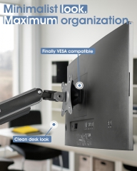 VESA Adapter für HP Serie 5 PRO (524pf, 527pf, 527pq, 524pu, 527pu etc.) und E-Serie G5 (E24q, E27q, E32k etc.) - 75x75mm