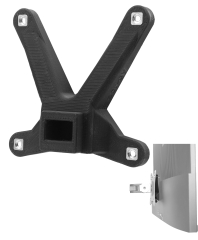 VESA Adapter kompatibel mit Acer Monitor (QG240YH3, QG240YS3, QG270H3, QG270S3bipx) - 75x75mm