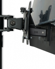 VESA Adapter kompatibel mit DELL Monitor (S2216M, S2316H, S2317HJ, SE2417HGX und weitere) - 75x75mm