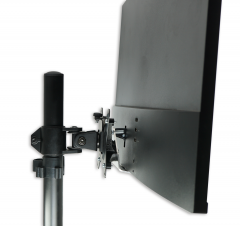 VESA Adapter kompatibel mit HP Monitor (Envy 27s) - 75x75mm