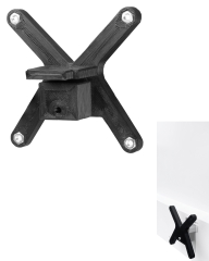 VESA Adapter kompatibel mit HP Monitor (Pavilion 27q) - 75x75mm