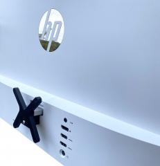 VESA Adapter kompatibel mit HP Monitor (Pavilion 27q) - 75x75mm