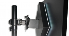 VESA Adapter kompatibel mit HP Omen Gaming Monitor (27i) - 75x75mm