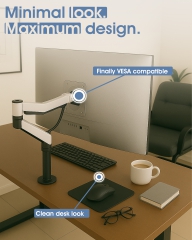 VESA Adapter kompatibel mit HP Omnistudio X All-in-one PC (32-c0073ng 32-c0075ng, 32-c0077ng, 32-c0177ng, 32-c0275ng, 32-c0670ng, 32-c0770ng, 32-c0777ng) - 75x75mm