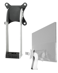VESA Adapter kompatibel mit Philips Monitor (276E8VJSB/00, 328E8QJAB5/89) - 75x75mm