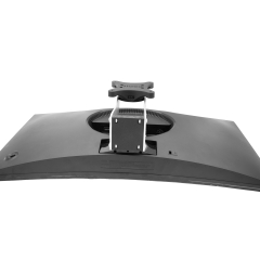 VESA Adapter kompatibel mit Samsung Monitor (C24RG50FQU ,24CRG50, LC24RG5, LC24RG50) - 75x75 mm