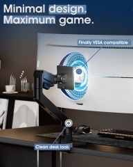 VESA Adapter kompatibel mit Samsung Odyssey Monitor (G9, Neo G9, G8, Neo G8, CRG9, CHG9, CHG90 & mehr) - 100x100mm