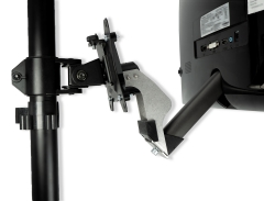 VESA Adapter kompatibel mit Viewsonic (VX2458) + Medion (AKOYA P52709) Monitor - 75x75mm