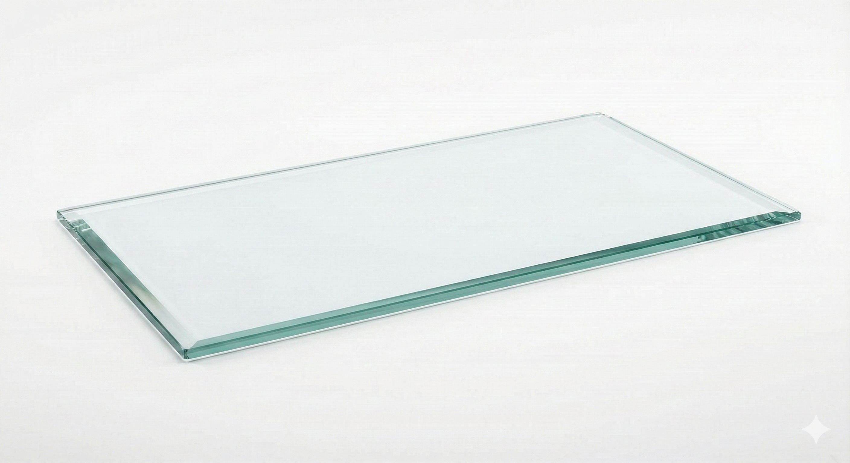 Glass desk