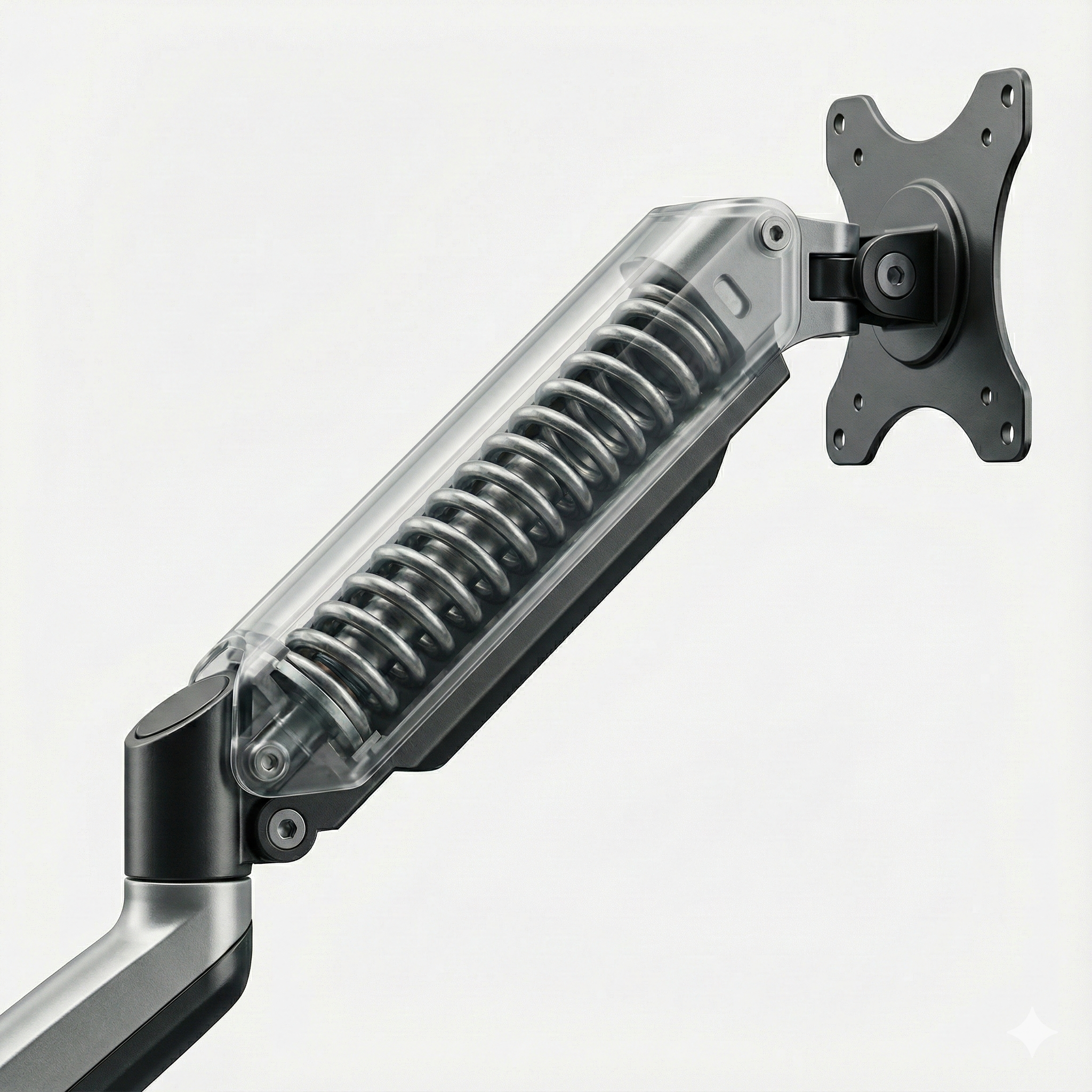 Technische Schnittdarstellung Mechanische Druckfeder